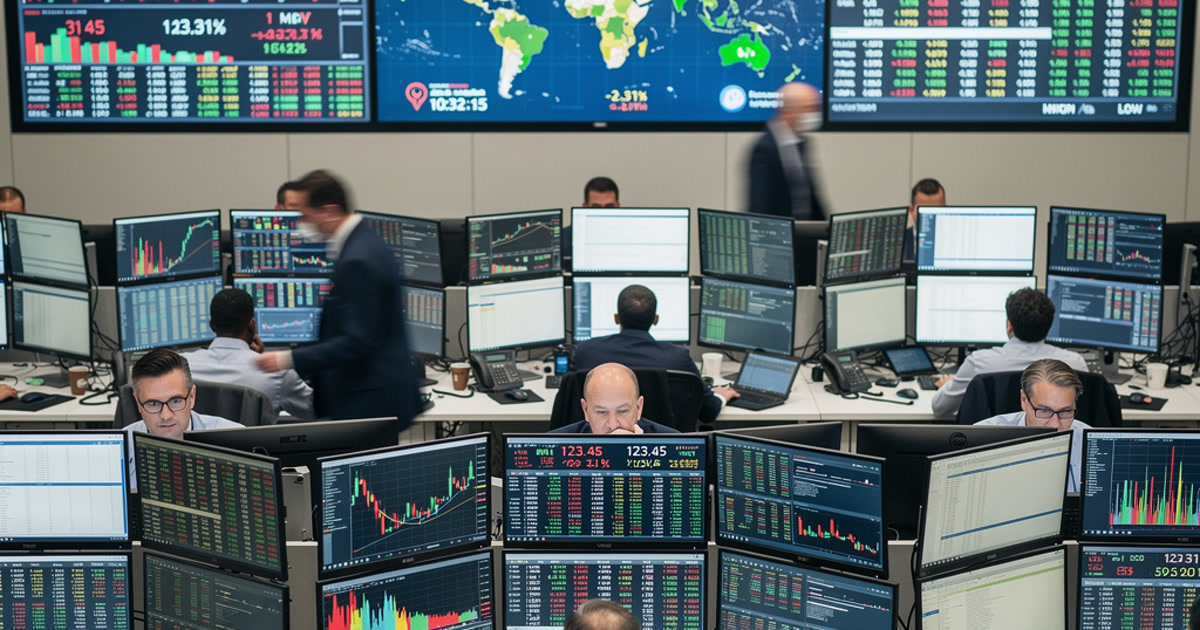 Wall Street trading floor