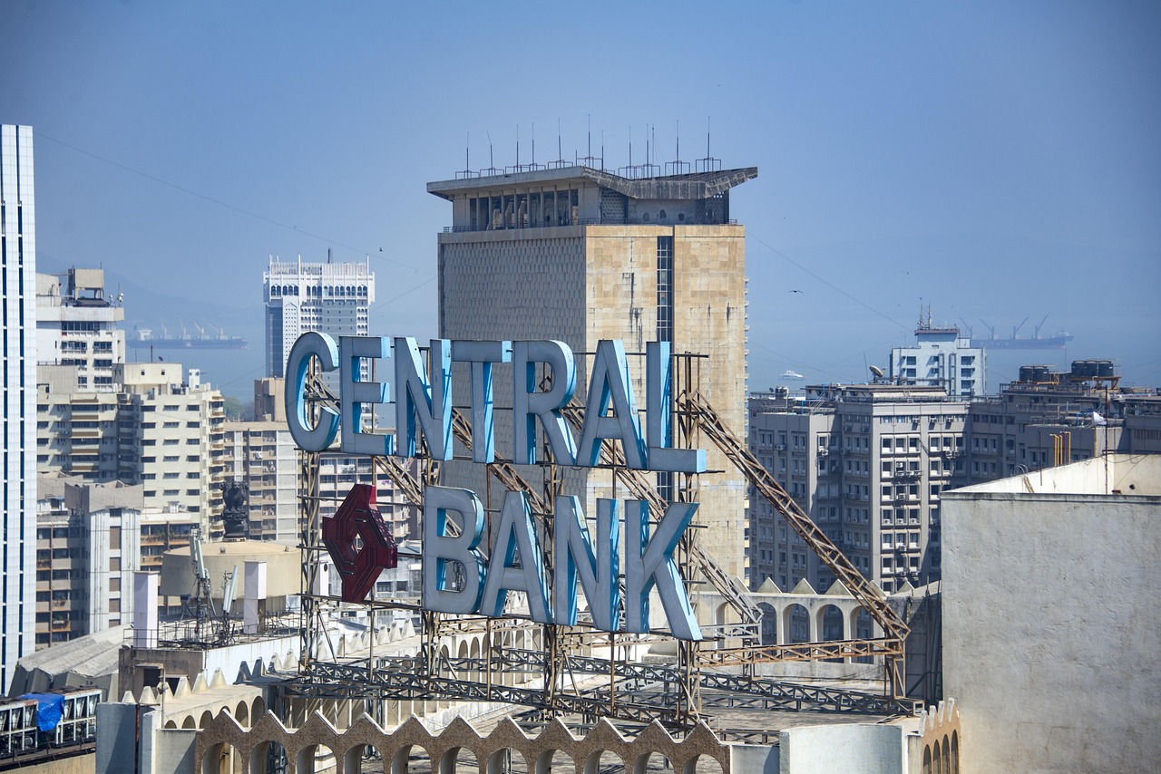 gold reserves and central bank illustration