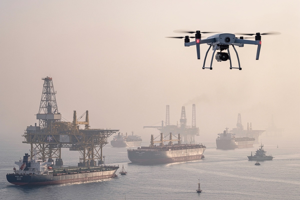 Gulf oil infrastructure and maritime security